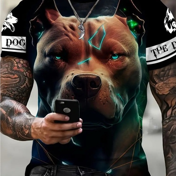 Black Graphic T-Shirt - Picture 1 of 3